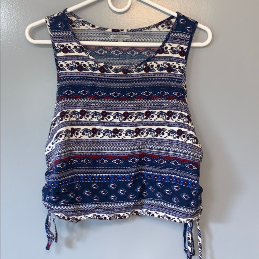 CHAROLETTE ROUSE TANK, TIE UP SIDES